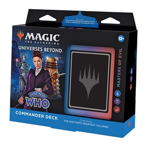 Universes Beyond: Doctor Who: "Masters of Evil" Commander Deck