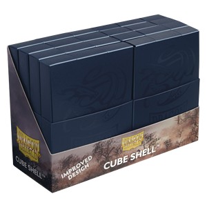 8 Dragon Shield Cube Shells (Midnight Blue)