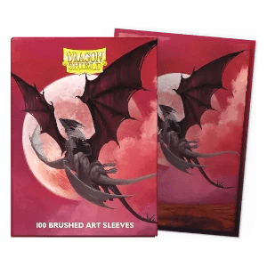 100 Dragon Shield Sleeves - Brushed Valentines 2024