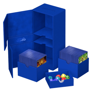 Ultimate Guard Twin Flip'n'Tray Deck Case 266+ (Blau)