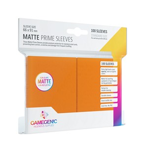 100 Gamegenic Matte Prime Hüllen (Orange)