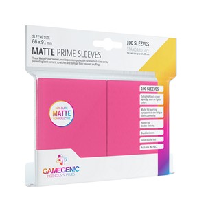100 Gamegenic Matte Prime Hüllen (Pink)