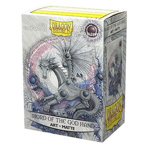 100 Dragon Shield Sleeves - Word of the God Hand