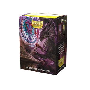 100 Dragon Shield Sleeves - Brushed Valentine Dragons 2022