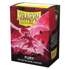 100 Dragon Shield Sleeves - Matte Dual Fury