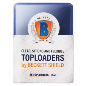 Beckett Shield Card Sleeves Toploader 55pt