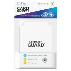 Ultimate Guard Card Dividers Standard Size Weiss (10)